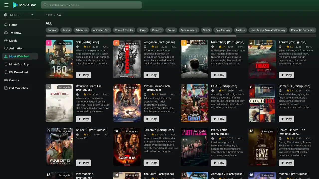 MovieBox App Download Updated V3.2 for Android | Latest 2026 Integrated OTT Platforms on MovieBox